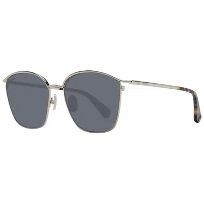 Max Mara Ma-1049433 Gold Metal Square Sunglasses