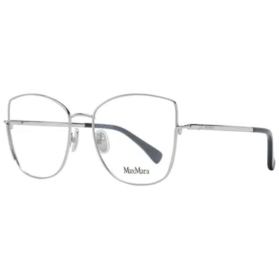 Max Mara Ma-1049457 Butterfly Metal Eyeglasses In Silver