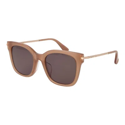 Max Mara Ma-1064958 Butterfly Acetate Sunglasses In Beige