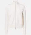 Max Mara Mabel Wool And Cashmere Jacket In White