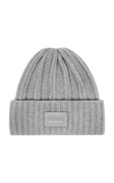 Max Mara Macbeth Cashmere Beanie In Gray
