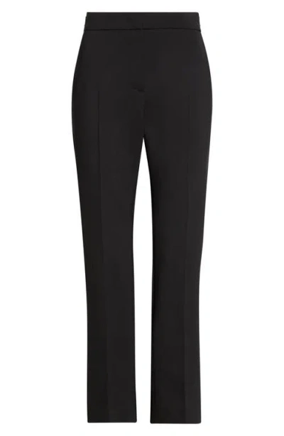 Max Mara Macino Stretch Wool Trousers In Black