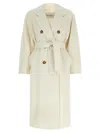 Max Mara Madame Coat In White