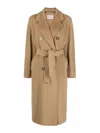 Max Mara Madame 101801 Icon Coat In Brown