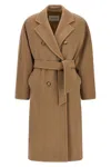 Max Mara Madame 101801 Icon Coat In Brown