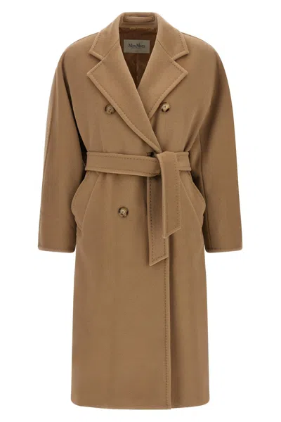 Max Mara 'madame - 101801 Icon Coat' Coat In Brown