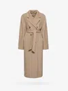 Max Mara Madame Coat In Beige