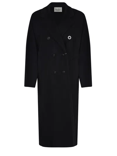 Max Mara "madame" Coat In Black