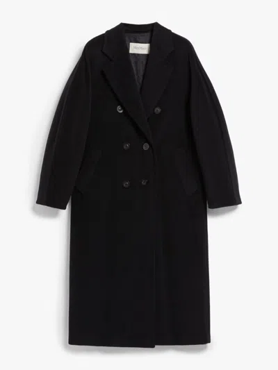 Max Mara Madame Coat Black In Black