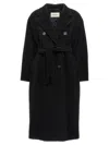 Max Mara Madame Coat In Black