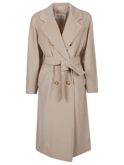 Max Mara Madame Coat In Brown
