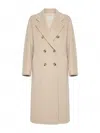 Max Mara Madame Coat In Brown