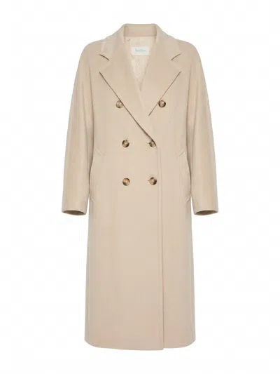 Max Mara Madame Coat In Brown