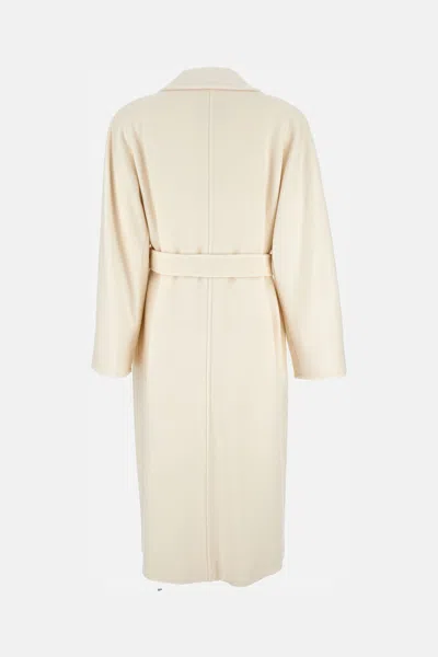 Max Mara Madame Coat In Neutral