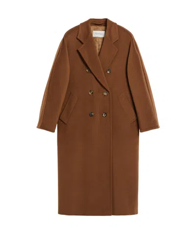 MAX MARA MAX MARA DOUBLE BREASTED BELTED WAIST COAT