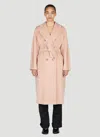 Max Mara 101801 Icon Special Edition Coat In Pink