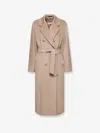 Max Mara Women's Beige Double-breasted Coat
