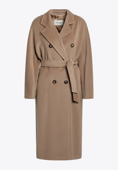 Max Mara Madame Double-breasted Wool And Cashmere Coat