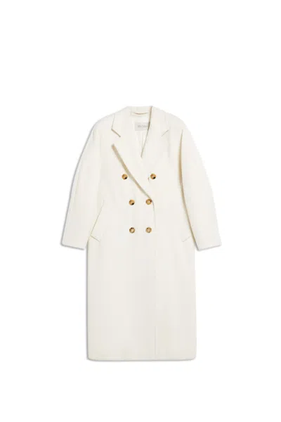 Max Mara Madame Puffer Jacket In White