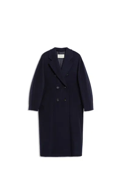 Max Mara Madame Puffer Jacket In Navy