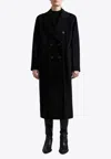Max Mara Iconic Tailored Wool Cashmere Coat In Black