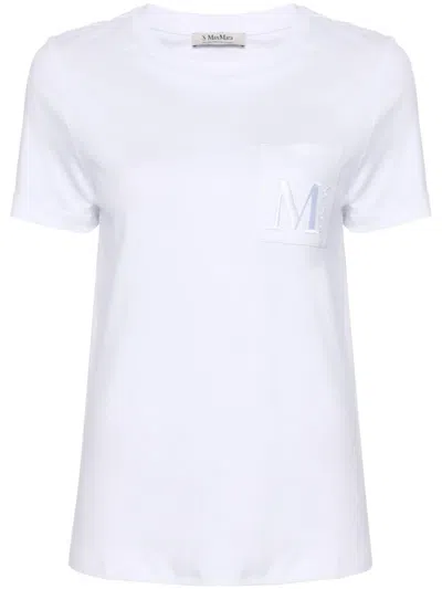 Max Mara Madera T-shirt In White