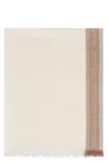 Max Mara Philippe Model Paris Fabric And Rubber Sneakers In Neutral