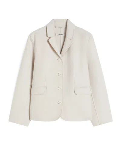 Max Mara Giacca Magia Patch-pocket Jacket In Neutral