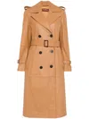 Max Mara Magiaro Coat In Brown