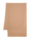 Max Mara Curvone Scarf In Brown