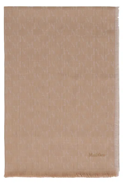 Max Mara Magico Scarf In Camel
