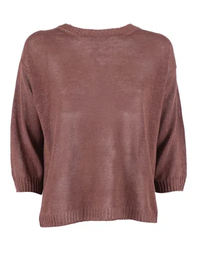 Max Mara 周末 Maglia Canottiera 上衣 Cannone In Red