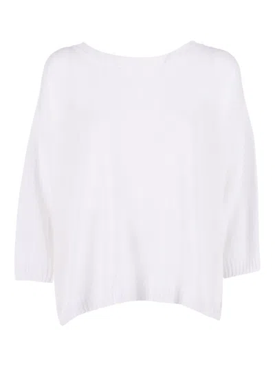 Max Mara 周末 Maglia Canottiera 上衣 Cannone In White