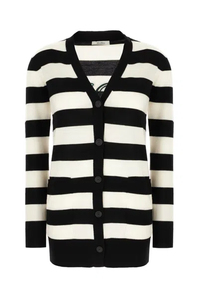 MAX MARA MULTICOLOR WOOL CARDIGAN