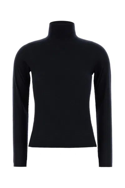 MAX MARA MAGLIONE MEANA IN CASHMERE BLU NOTTE  DONNA