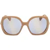 Max Mara Malibu 58mm Gradient Butterfly Sunglasses