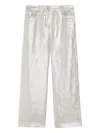 Max Mara Malika Palazzo Pants In 银色