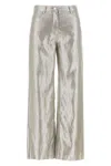 Max Mara Malika Pants Silver In Silver