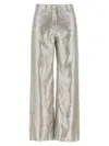Max Mara Malika Pants Silver In Silver