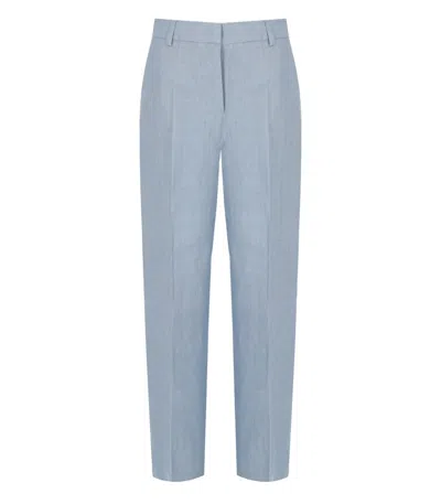 Max Mara Malizia Light Blue Pants