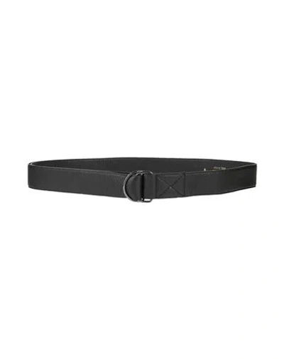 Max Mara Man Belt Black Size L Cow Leather