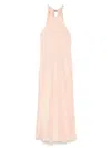 Max Mara Managua Midi Dress In Pink
