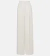 Max Mara Manetta High-rise Cady Wide-leg Pants