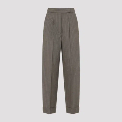 Max Mara Manetta Pants 44 In Gray