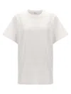 Max Mara Crew Neck Cotton T-shirt By Mango In White