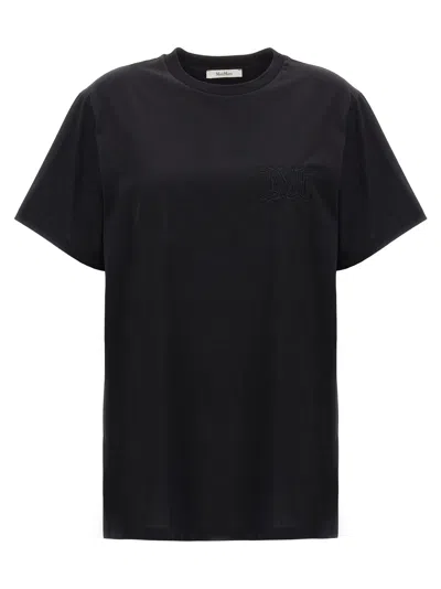 Max Mara Mango T-shirt In Black