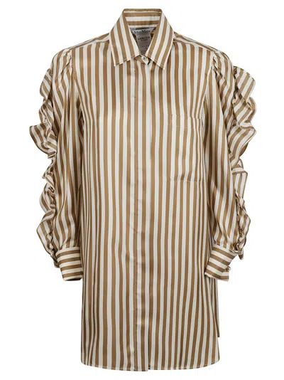 MAX MARA MAX MARA MANNA STRIPED DRESS