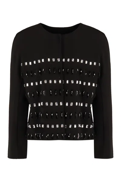 MAX MARA MANTO CRÊPE DE CHINE JACKET