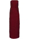 Max Mara Manto Maxi Dress In Red