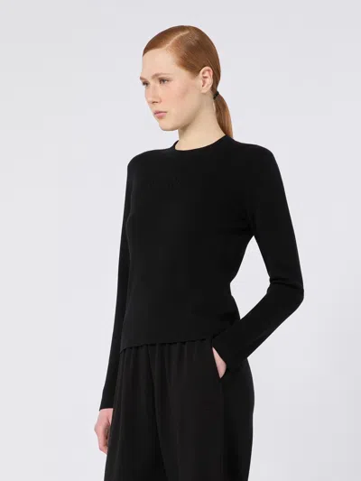 Max Mara Manto Sweater In Black